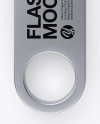 Aluminium Flash Drive Mockup - Top View