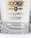 Empty Glass Pitcher Mockup