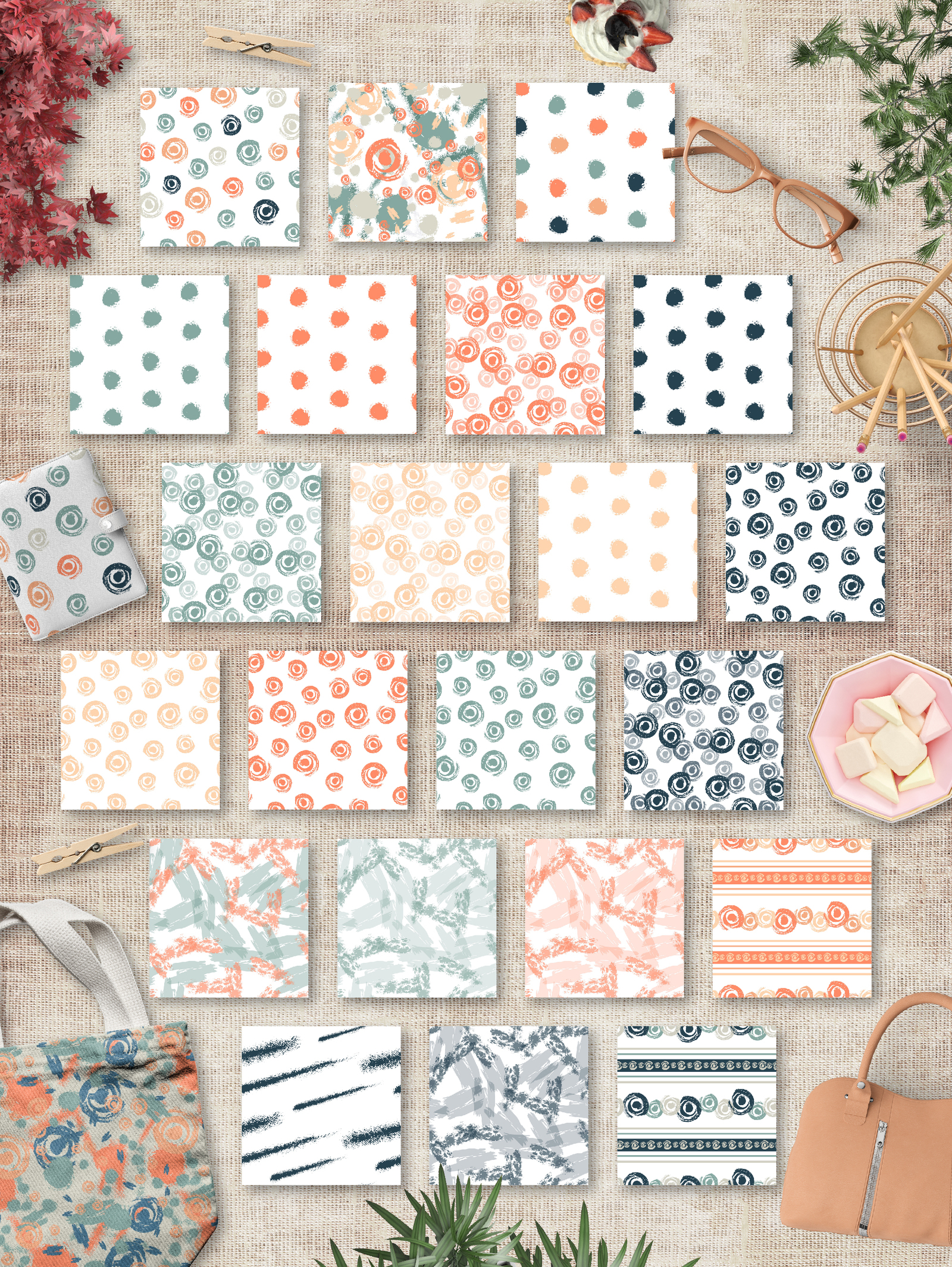 Color patterns set Color patterns set