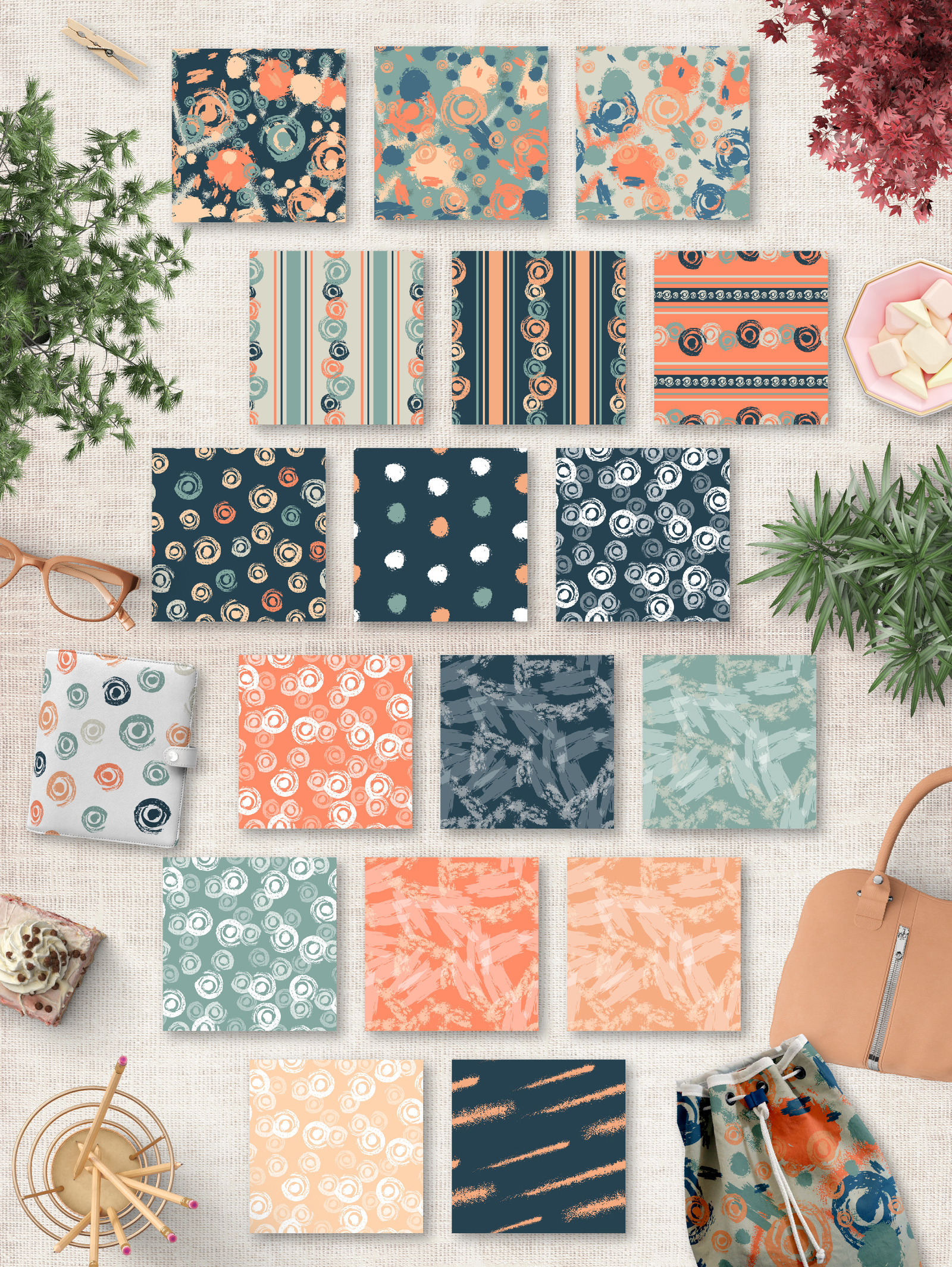 Color patterns set Color patterns set