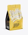 Matte Food Bag Mockup - Half Side View