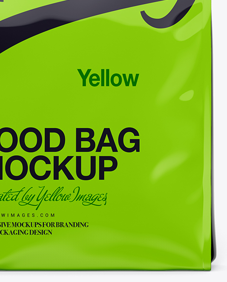 24lb Food Bag Mockup - Front View - Free Download Images High Quality