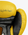 Boxing Glove Mockup - Back View