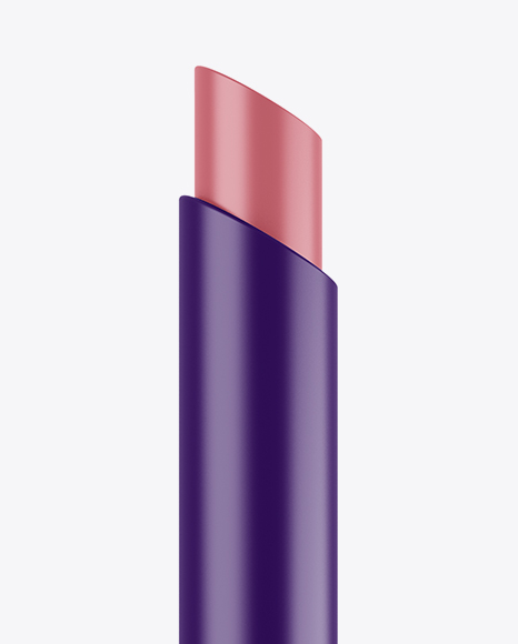 Matte Opened Lipstick Mockup