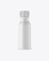 Matte Glass Bottle W/ Oil Mockup