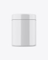 Glossy Plastic Jar Mockup Glossy Plastic Jar Mockup