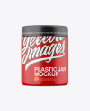 Matte Plastic Jar Mockup Matte Plastic Jar Mockup