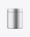 Matte Metallic Plastic Jar Mockup Matte Metallic Plastic Jar Mockup