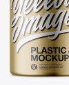 Matte Metallic Plastic Jar Mockup Matte Metallic Plastic Jar Mockup