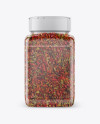 200g Plastic Jar with Pepper Flakes