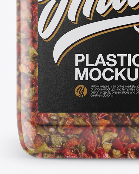 200g Plastic Jar with Pepper Flakes