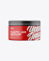 Matte Plastic Jar Mockup Matte Plastic Jar Mockup