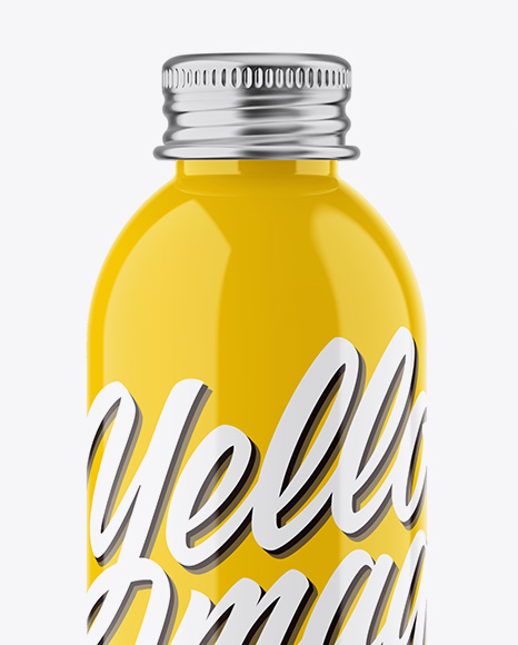 Glossy Plastic Bottle Mockup Glossy Plastic Bottle Mockup