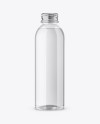 Clear Water Bottle Mockup