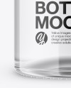 Clear Water Bottle Mockup