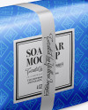 Metallic Soap Package Mockup - Half Side View Metallic Soap Package Mockup - Half Side View