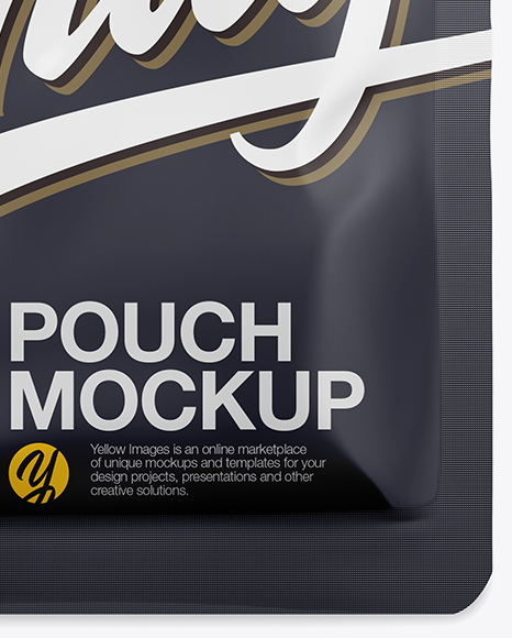 Glossy Pouch Mockup