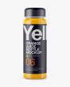 Orange Juice Bottle Mockup