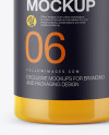Orange Juice Bottle Mockup
