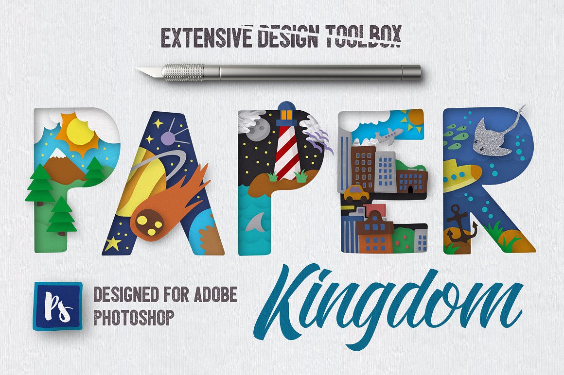 Paper Kingdom For Photoshop Paper Kingdom For Photoshop
