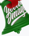 Matte Christmas Bells Mockup