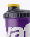 Matte Shaker Bottle Mockup