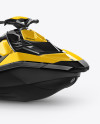 Jet Ski Mockup - Half Side View