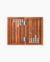 Backgammon Mockup - Top View Backgammon Mockup - Top View