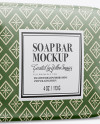 Matte Soap Bar Package Mockup - Half Side View