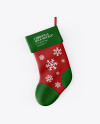 Сhristmas Sock Mockup