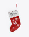 Сhristmas Sock Mockup