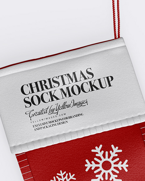 Сhristmas Sock Mockup