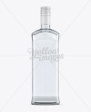 Glass Vodka Bottle Mockup Glass Vodka Bottle Mockup