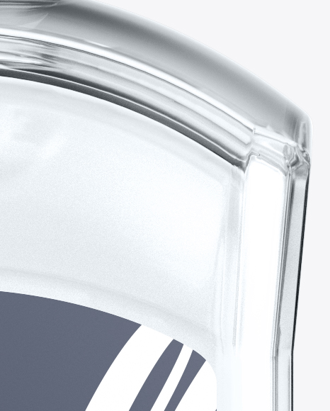 Glass Vodka Bottle Mockup Glass Vodka Bottle Mockup