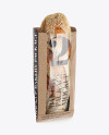 Kraft Paper Bread Bag w/ Window Mock-Up