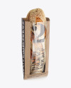 Kraft Paper Bread Bag w/ Serrated Edges Mockup