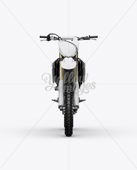 Kawasaki KX 250F Mockup Front View - Free Download Images High Quality