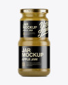 Apple Jam Jar Mockup Apple Jam Jar Mockup