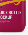 Matte Plastic Bottle Mockup