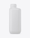 Matte Plastic Bottle Mockup