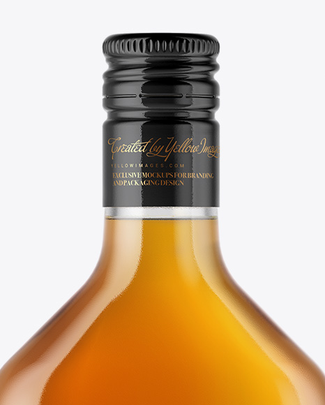 Cognac Bottle Mockup Cognac Bottle Mockup