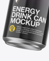 Glossy Aluminium Can Mockup