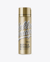 Metallic Cosmetic Bottle Mockup