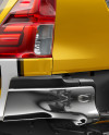 Jet Ski & Toyota Hilux Mockup - Half Side view