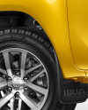 Jet Ski & Toyota Hilux Mockup - Half Side view