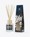 Aroma Incense Sticks Package - Half Side View