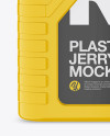 Glossy Plastic Jerrycan Mockup