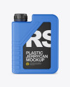 Matte Plastic Jerrycan Mockup