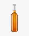 Clear Glass Whiskey Bottle Mockup Clear Glass Whiskey Bottle Mockup