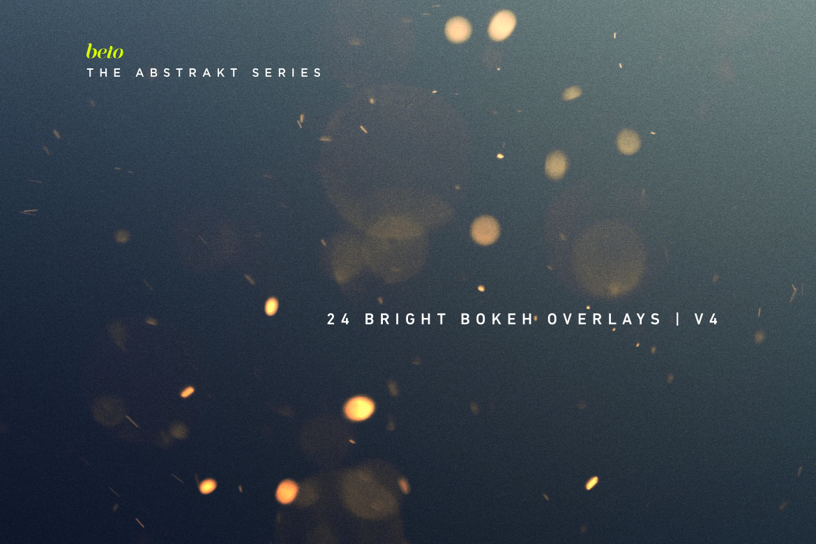 Bright Bokeh Overlays V4